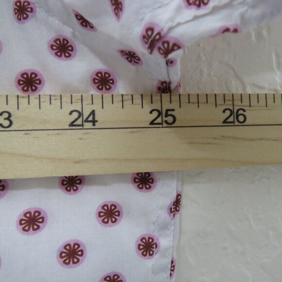 Stone Rose* Men's Short Sleeve Button Down Curved Hem BOHO Design Shirt~ XXL - Picture 7 of 11